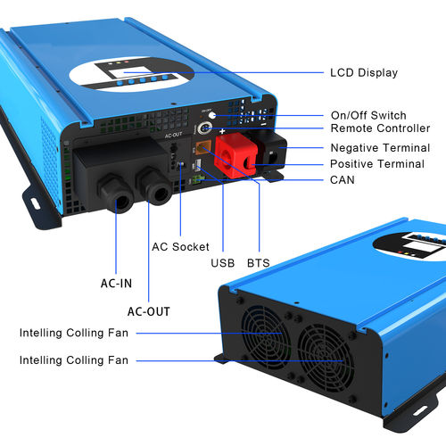 সম্পর্কে সর্বশেষ কোম্পানি খবর 12V/24VDC থেকে AC220V ইনভার্টার আউটপুটের সুবিধাঃ শক্তি রূপান্তর ক্ষমতা আনলক করা