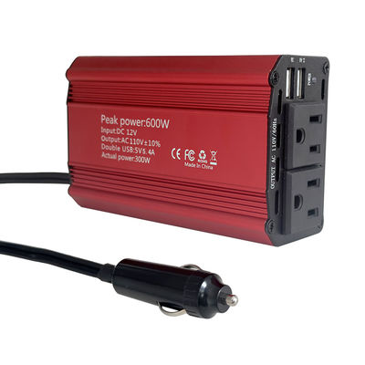 ভালো দাম Universal Socket DC 12V 24V To AC 220V Modified Sine Wave Mini Power Inverter 300W 300Watts Converter Adapter Portable Car Inverter With Charger অনলাইন