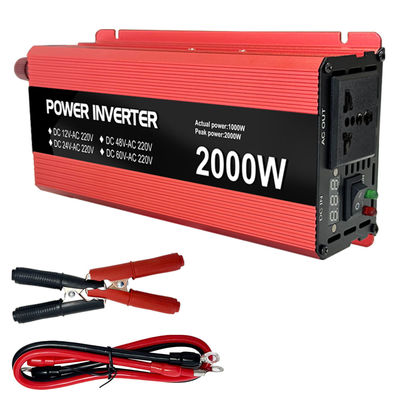 ভালো দাম এসডিকে নেটওয়ার্কের সাথে 12V 24V 48V 60V থেকে 110V 220V 230V একক ফেজ পাওয়ার ইনভার্টার অনলাইন