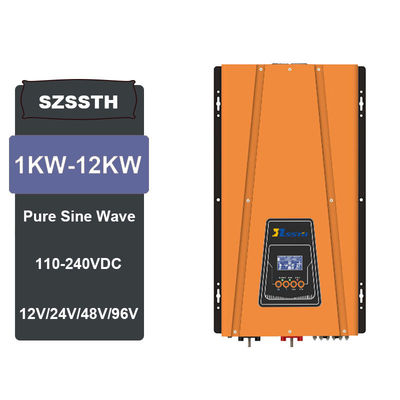 3KW 5KW 6KW 8KW 10KW 12KW বিশুদ্ধ সাইন ওয়েভ ইনভার্টার 24V 48V থেকে 220V 230V 234V
