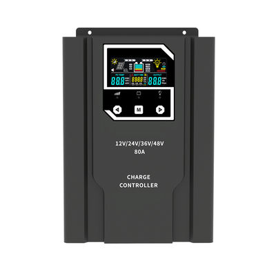 12V 24V 36V 48V এমপিপিটি সৌর চার্জ কন্ট্রোলার 60A 80A 100A সৌর চার্জ কন্ট্রোলার