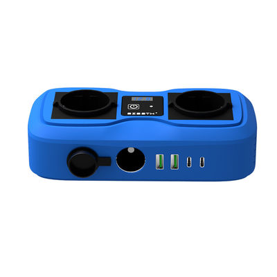 12V 220V ডিসি থেকে এসি অটো ভোল্টেজ রূপান্তরকারী 200W GaN PD দ্রুত চার্জার অটো পাওয়ার ইনভার্টার