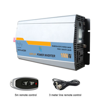 1000W-3000W স্বচ্ছ সাইনওয়েভ পাওয়ার ইনভার্টার কার ব্যাটারির জন্য একক আউটপুট