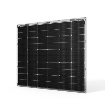 200W নমনীয় একক স্ফটিক সৌর প্যানেল 5.95A উচ্চ দক্ষতার সৌর কোষ সহ
