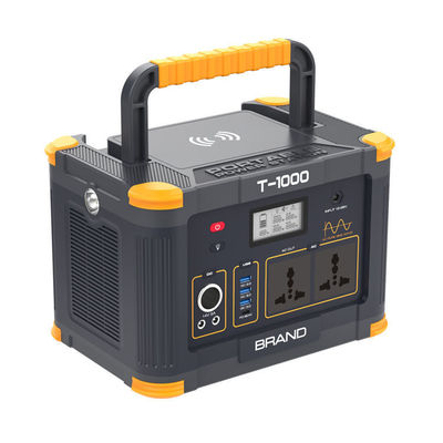 ফোন চার্জিং 1000W পোর্টেবল পাওয়ার স্টেশন 1kw পাওয়ার ব্যাংক পিডি ফাংশন সহ