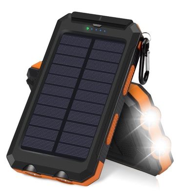 OEM ODM সোলার পাওয়ার ব্যাংক 10000mah সোলার পাওয়ার ব্যাংক লি-পলিমার ব্যাটারি সহ