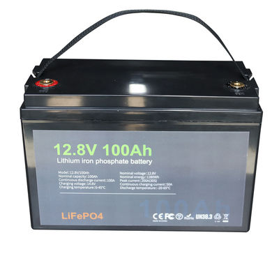 12.8V 100Ah LFP ব্যাটারি প্যাক গলফ কার্ট আরভি জন্য কম্প্যাক্ট আকার OEM / ODM স্বাগতম