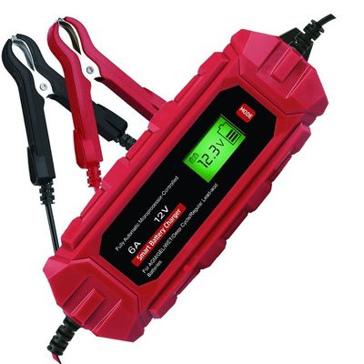 জলরোধী লিড এসিড অটো ব্যাটারি চার্জার 2A 6A 6V / 12V ব্যাটারি চার্জার