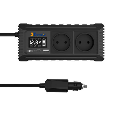 ইউএসবি প্লাগ এবং সকেট সহ 12V থেকে 110V 220V গাড়ি পাওয়ার ইনভার্টার
