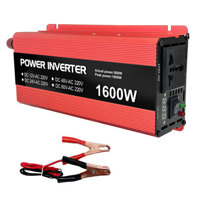 নিম্ন ফ্রিকোয়েন্সি 12V 24V 48V 60V থেকে 110V 220V 230V পাওয়ার ইনভার্টার 800W 1000W 1300W নামমাত্র শক্তি