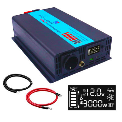 উচ্চ ক্ষমতা বিশুদ্ধ সাইন ওয়েভ ইনভার্টার 2000W-16000W উন্নত ওভারজ প্রটেকশন সহ পিক