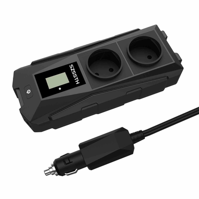 ভালো দাম পোর্টেবল এবং ব্যবহারকারী-বান্ধব 12V কার ইনভার্টার 300W আউটপুট ফ্রিকোয়েন্সি 50Hz 0.4 কেজি সহজে পরিবহন এবং বিদ্যুতের জন্য অনলাইন