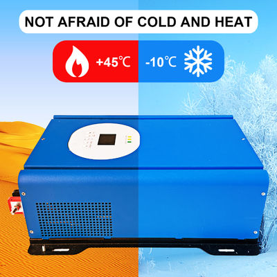 এলসিডি ডিসপ্লে সহ 3KW খাঁটি সাইন ওয়েভ সোলার ইনভার্টার