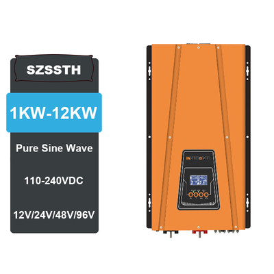 ভালো দাম 1KW-6KW হাইব্রিড সোলার ইনভার্টার পিওর সাইন ওয়েভ 110V/220V অনলাইন