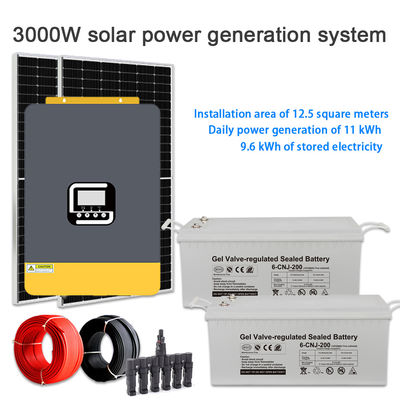 ভালো দাম 2KW Home On/Off Grid Solar Energy System – Adjustable Voltage 120V/220V/230V/240V অনলাইন
