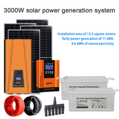 ভালো দাম OEM & ODM 3KW Solar System Kit with Battery Storage & Monocrystalline Panels for B2B Partnerships অনলাইন